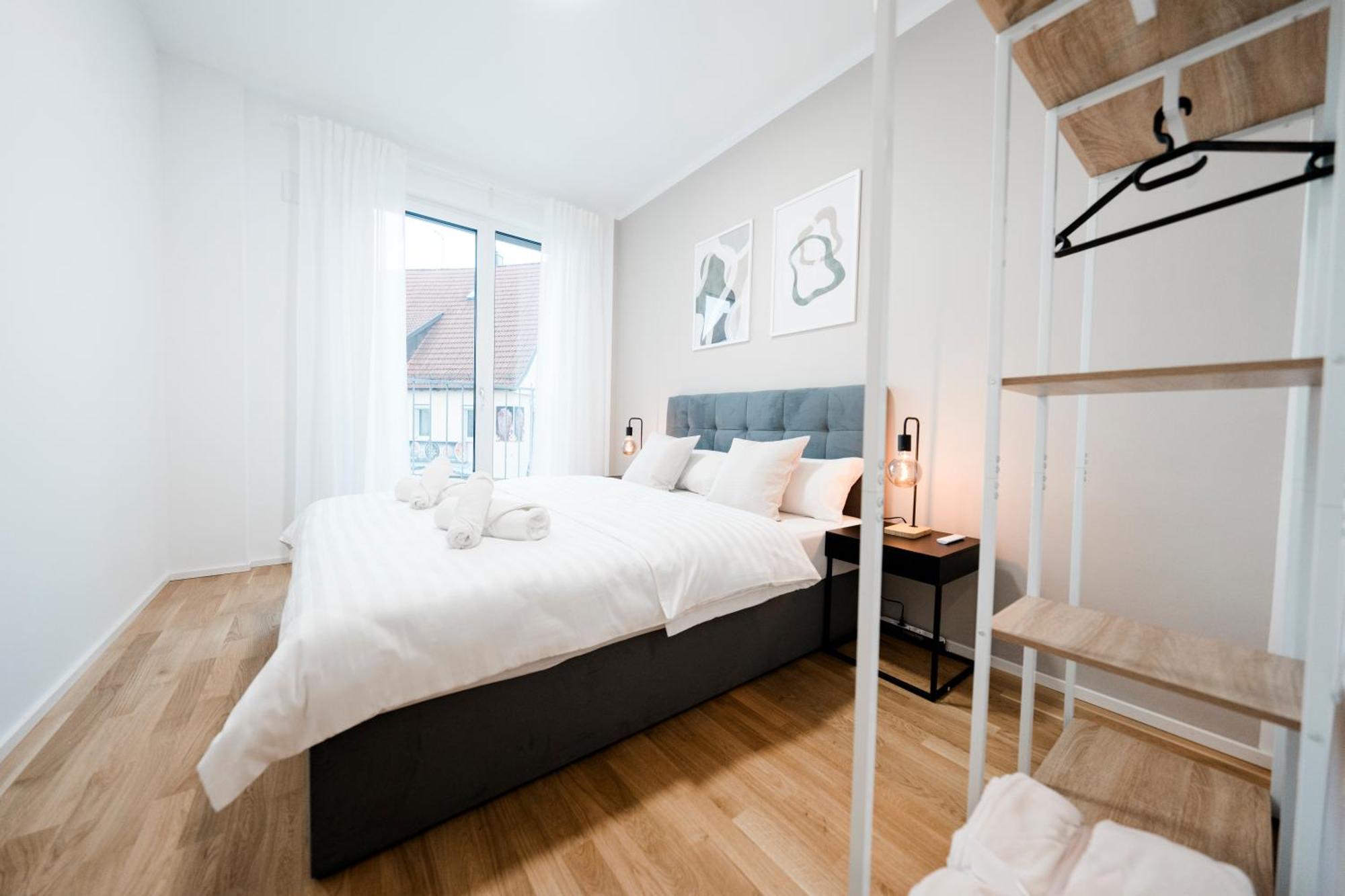 Kocasa-Apartments 01, City-Center Boeblingen, Stellplatz, Balkon, Waipu-Tv Ngoại thất bức ảnh