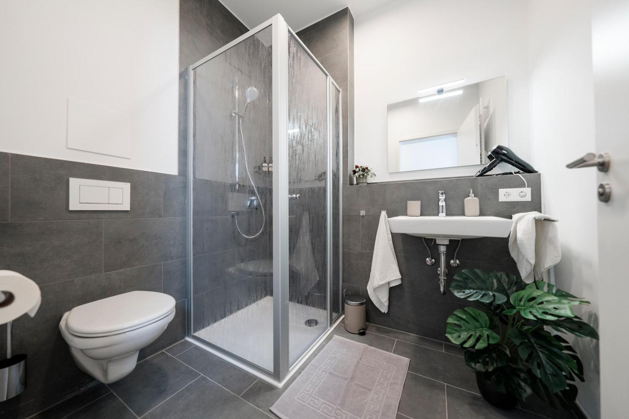 Kocasa-Apartments 01, City-Center Boeblingen, Stellplatz, Balkon, Waipu-Tv Ngoại thất bức ảnh