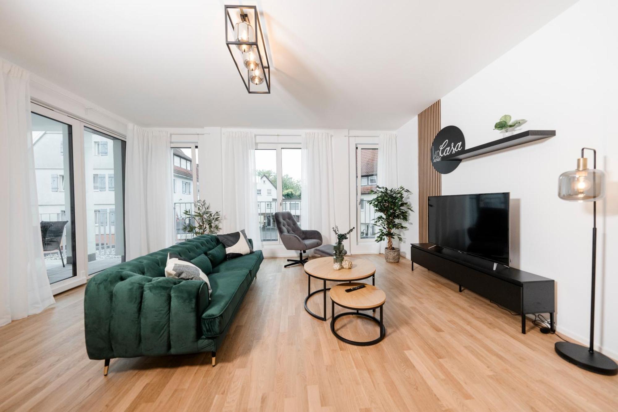 Kocasa-Apartments 01, City-Center Boeblingen, Stellplatz, Balkon, Waipu-Tv Ngoại thất bức ảnh
