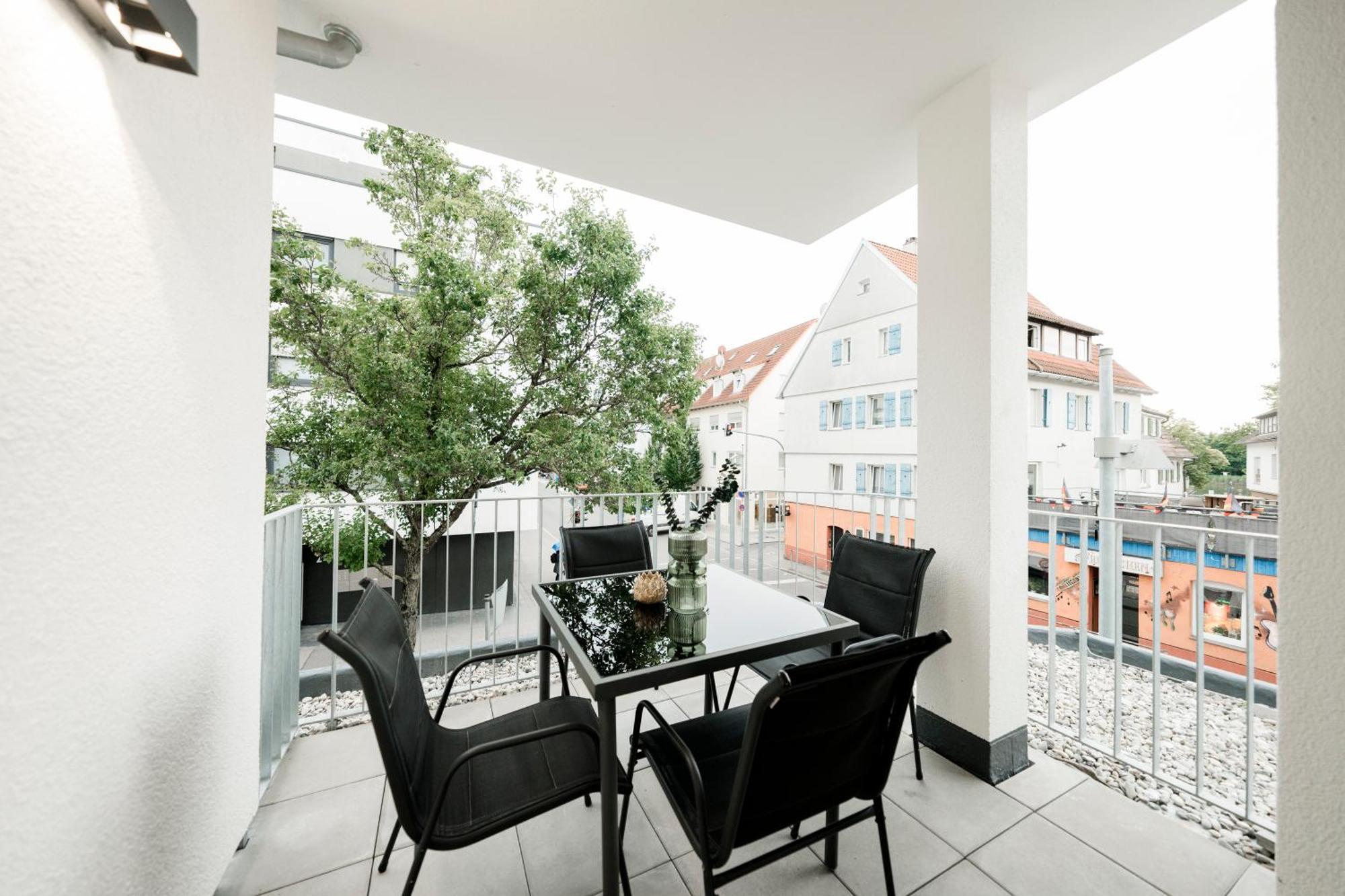 Kocasa-Apartments 01, City-Center Boeblingen, Stellplatz, Balkon, Waipu-Tv Ngoại thất bức ảnh
